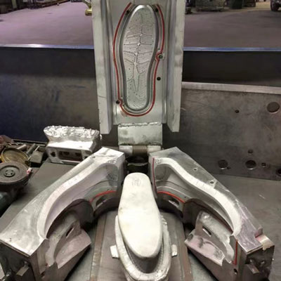 Moldes para la fabricación de calzado de PVC