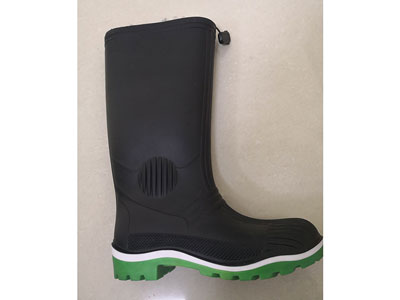 Botas de lluvia de PVC de tres colores