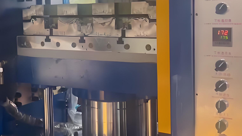 Máquina de moldeo por compresión de EVA de 2 colores (vertido de EVA)